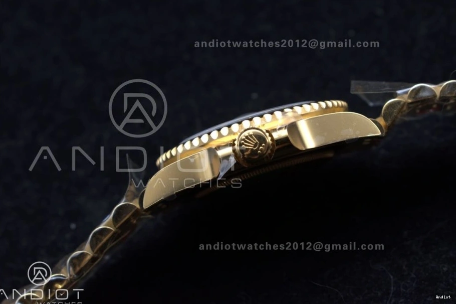 Master GMT DD3285 on Bracelet Black 1:1 II GRNR 126718 Best Jubilee Clean CHS Edition YG Dial 0402